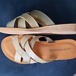 Lucky Brand Hallisa Sandals. Size 6.5, Not worn